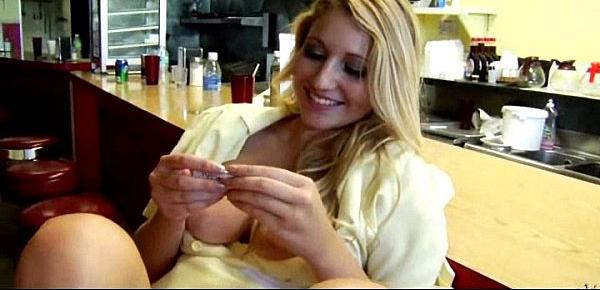  Sexy wild chick gets paid to fuck 4